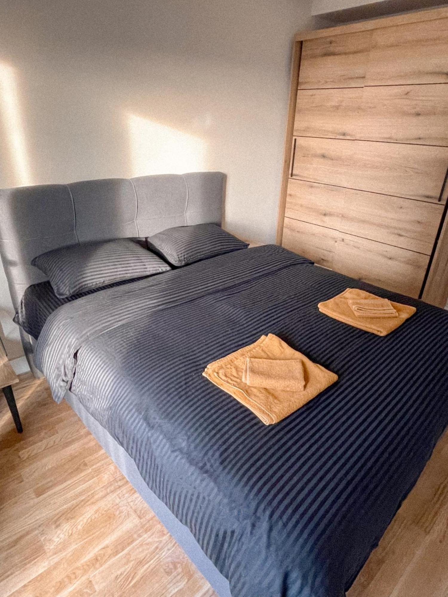 180° View Apartment In Diamond Building Üsküp Dış mekan fotoğraf