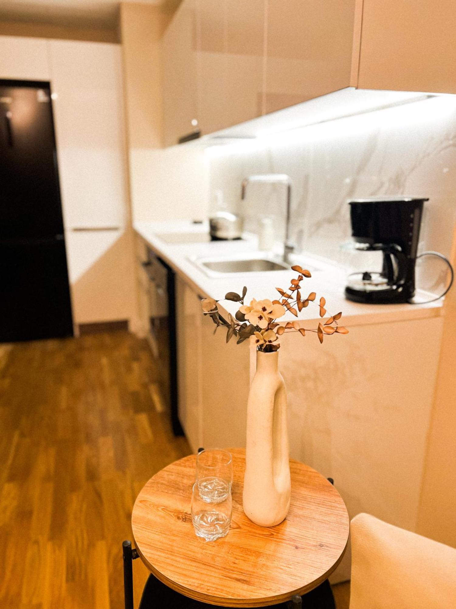 180° View Apartment In Diamond Building Üsküp Dış mekan fotoğraf