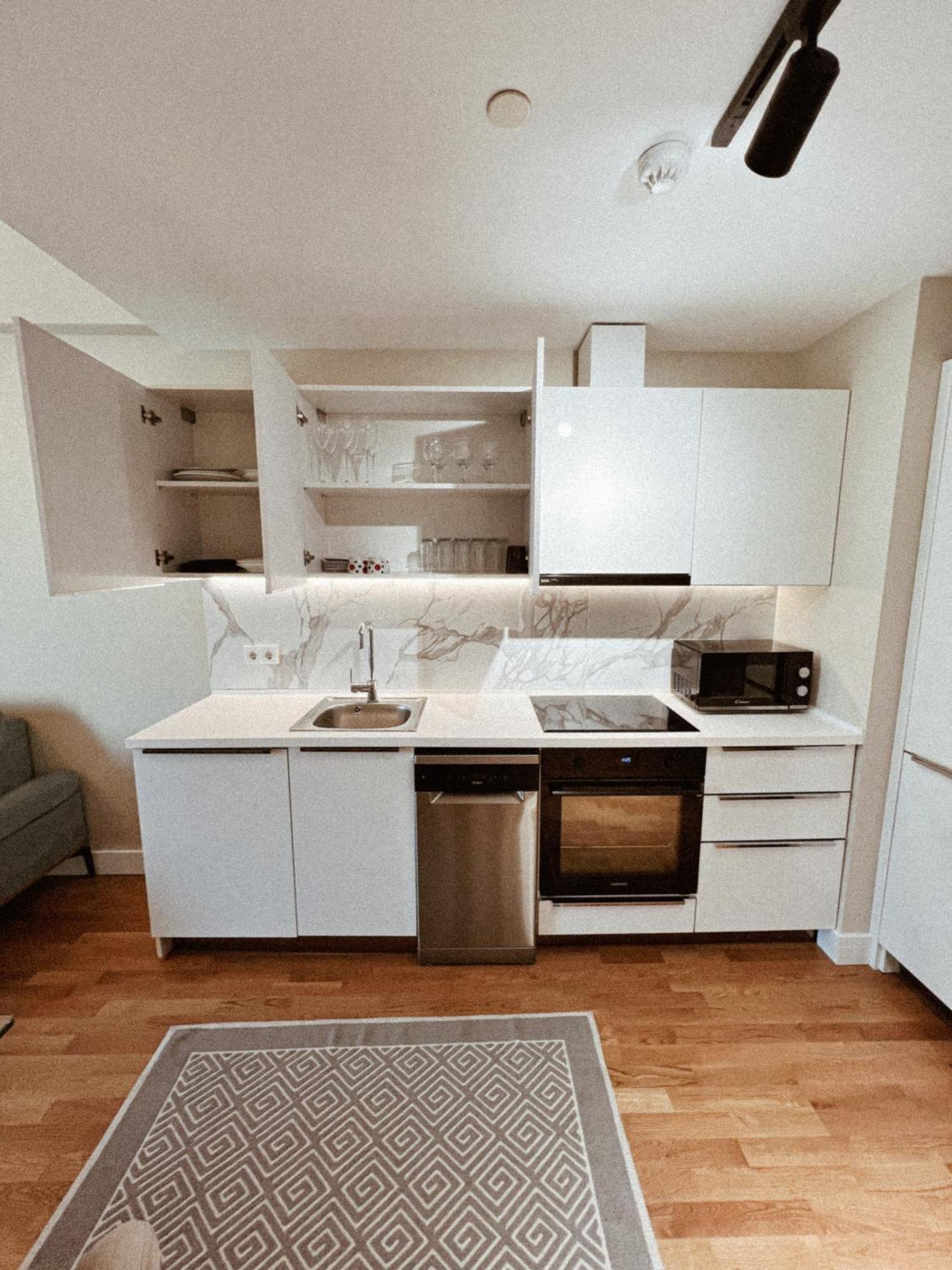 180° View Apartment In Diamond Building Üsküp Dış mekan fotoğraf