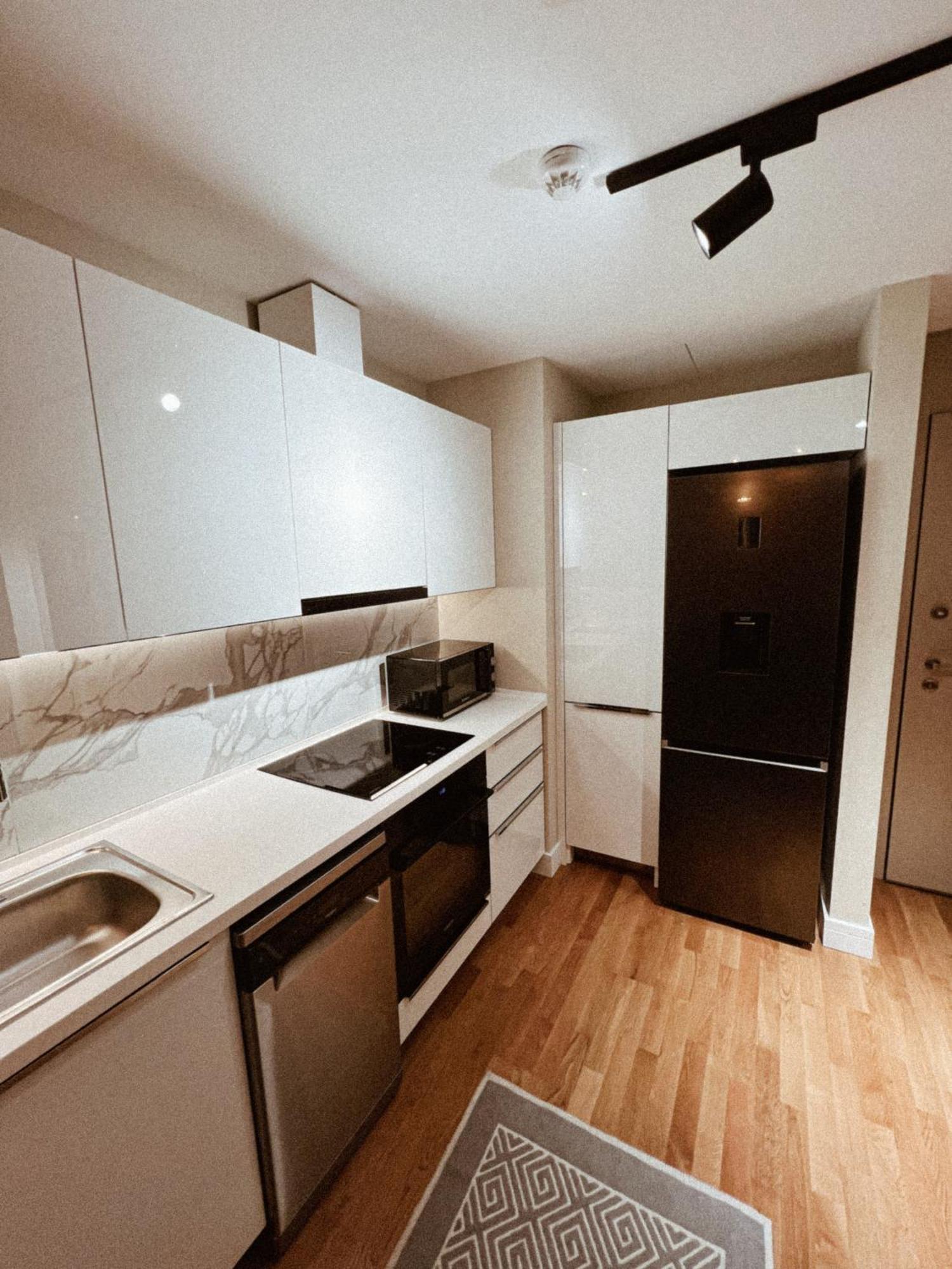 180° View Apartment In Diamond Building Üsküp Dış mekan fotoğraf
