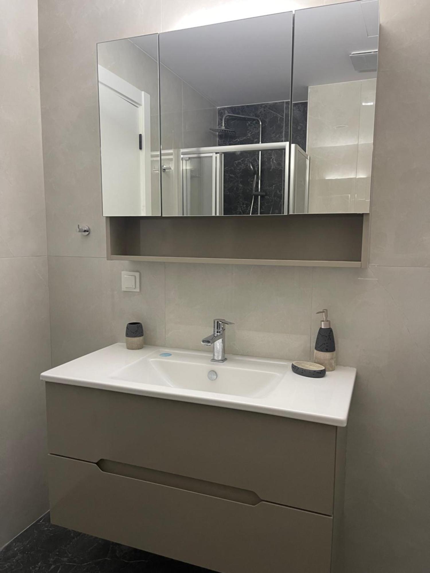 180° View Apartment In Diamond Building Üsküp Dış mekan fotoğraf