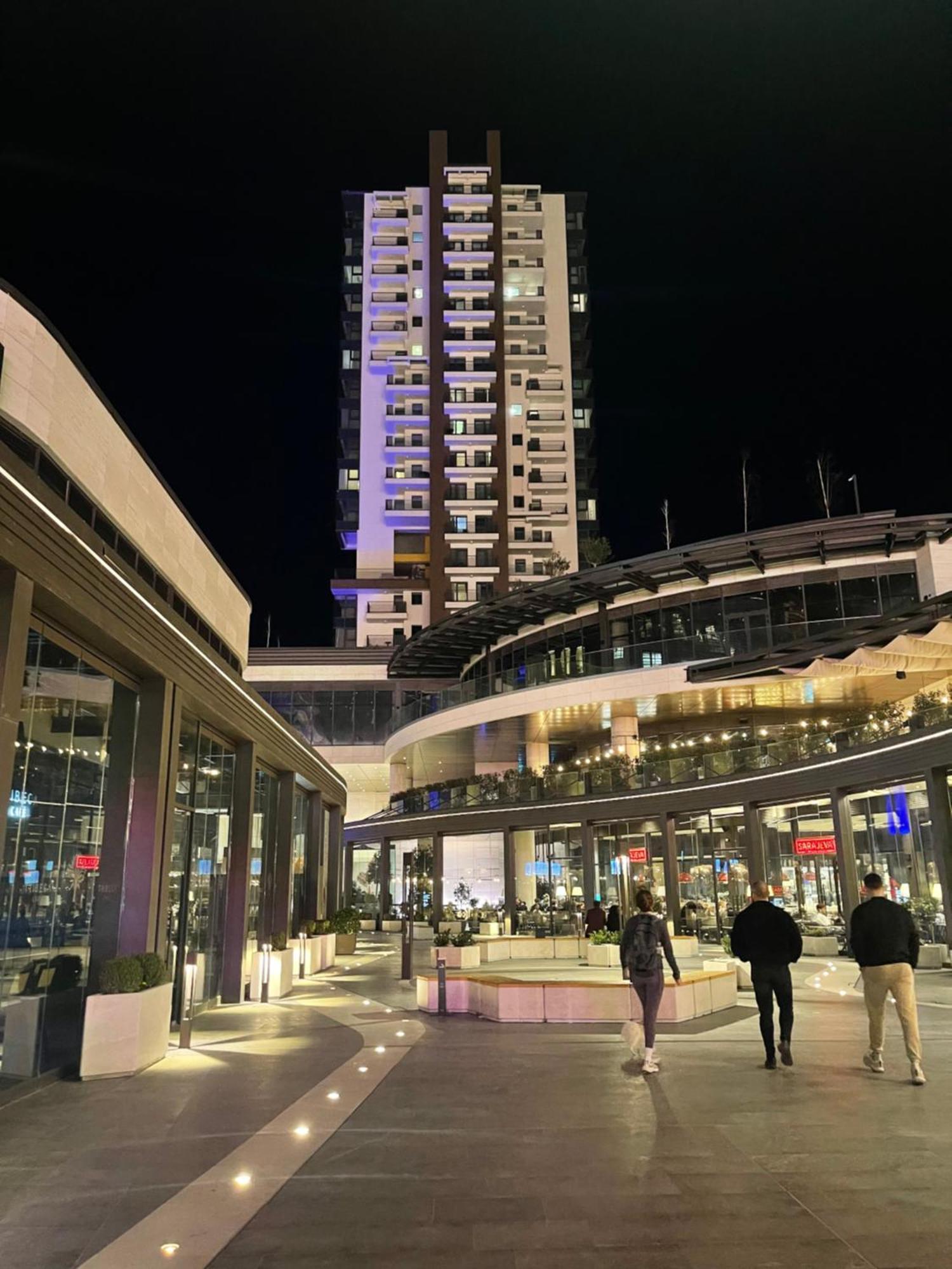 180° View Apartment In Diamond Building Üsküp Dış mekan fotoğraf