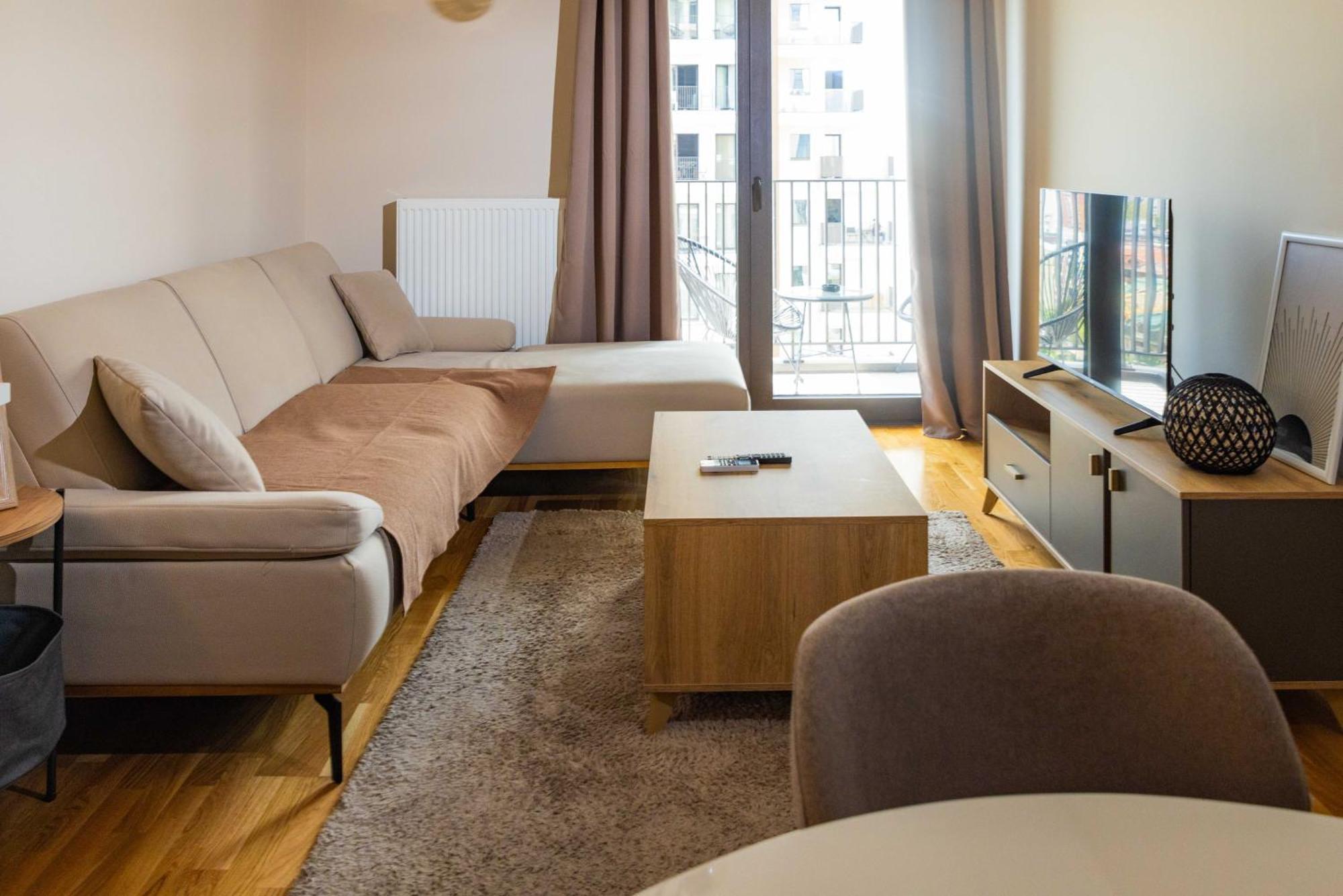 180° View Apartment In Diamond Building Üsküp Dış mekan fotoğraf